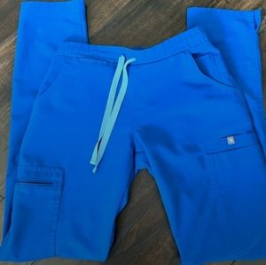 FIGS Royal Blue Yola Skinny Scrub Pants XXS